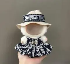 ◎ロゴワンピース&ハット◎ネイビー✖️ホワイト