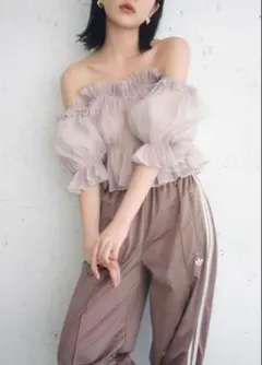 SNIDEL 【adidas Originals】トラックパンツシフォントップス