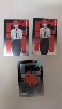 チェンソーマン キャラクターカード　マキマ　ポチタ