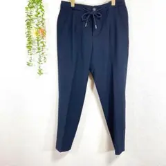 a328 レボ　メンズ　パンツ　スラックス　ネイビー　紺色　 春夏　サイズ2
