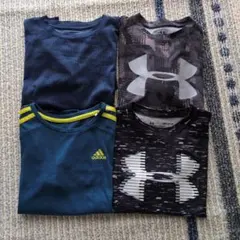 アディダス・アンダーアーマー Tシャツ 4枚セット