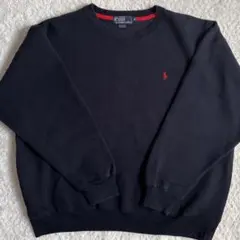 Polo by Ralph Lauren クルーネック スウェット ネイビー　M