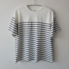 【美品】ボーダー 半袖 Tシャツ レディース
