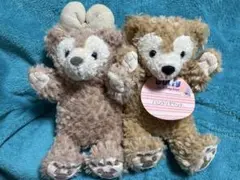 【送料込】ディズニーシー購入☆ダッフィー シェリーメイ ハンドパペットセット