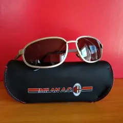 Milan A.C. サングラス シルバー/ブラック