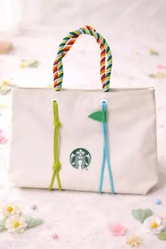 Starbucks スターバックス キャンバス トートバッグ ロープハンドル