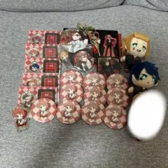 ツイステ エース ぬいぐるみ キーホルダー 缶バッジ アクスタ オーマイカフェ