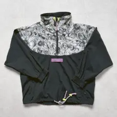 ト*モ様 90s OP オーシャンパシフィック ハーフジップ ブラック テック