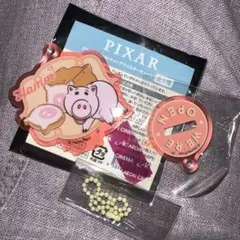 Pixar トイストーリー ハム アクスタ＆キーホルダー