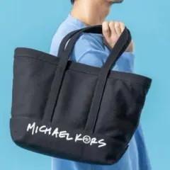 まだまだ使える❤︎ MICHAEL KORS トートバッグ キャンバス A4 黒のサムネイル