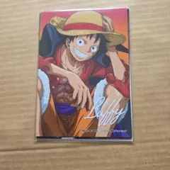 生ブロマイド A ワンピース ルフィ 19