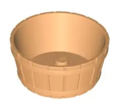 レゴ　6143217　装飾　桶　ミディアムヌガー　5個