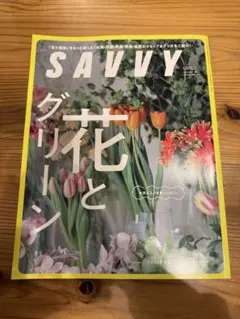 【けちゃっぷ様専用】SAVVY 2024年　6月号　花とグリーン