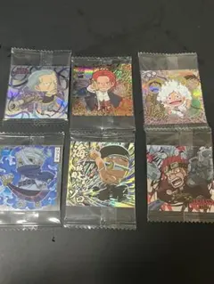 ワンピース　大海賊　シール　ウエハース　14 ルフィー　シャンクス