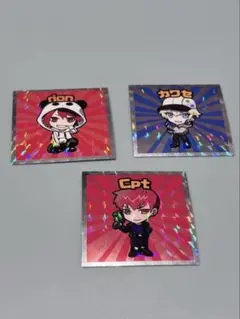 ステッカー 3枚セット rion カワセ Cpt