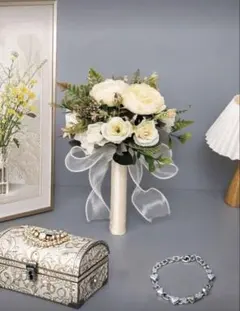 SHEIN 花束造花ブーケ　ブートニア