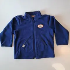 ミキハウス フリースジャケット 100cm 青