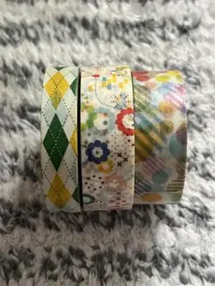 mt マスキングテープ 3個セット　カモイ