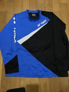 YONEX 長袖ウェア Sサイズ 青/黒