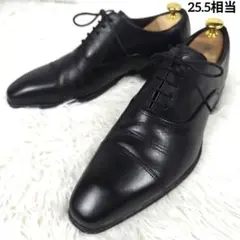 ✨極美品✨ アラウンドザシューズ ドレスシューズ 内羽根 ストレートチップ 黒のサムネイル