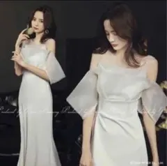 花嫁　ドレス　前撮り　二次会