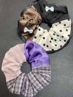 タイムセール　ハンドメイドシュシュセット
