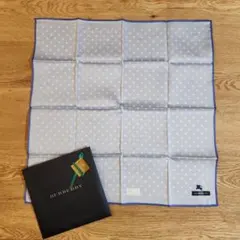 未使用BURBERRY 水玉模様 ハンカチ