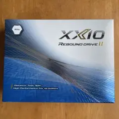 XXIO Rebound Drive II ホワイト　12個入り