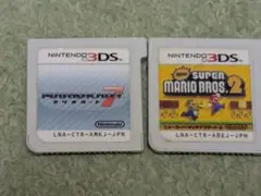 3DS Newスーパーマリオブラザーズ2＋マリオカート7 ソフトのみ