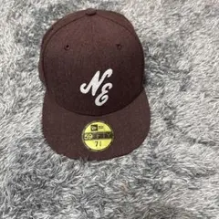 New Era 59FIFTY ダークブラウン キャップ