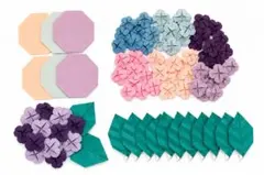 ハンドクラフト 折り紙制作キット 6月 紫陽花 工作 保育士介護施設 材料のサムネイル