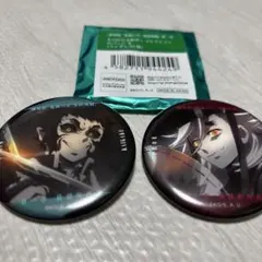 鬼滅の刃　無限城編　ものがたる眼差し缶バッジ　童磨、獪岳