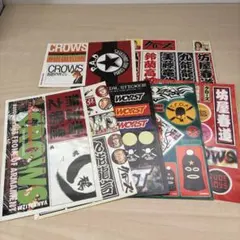 クローズ　CROWS WORST シール　7枚　春道　武装　PAD 萬侍