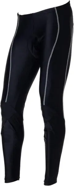 【極美品】サイクル　ロングタイツ　【パッド付　背面ポケット付】