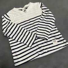 FRUIT OF THE LOOM ストライプ 長袖カットソー 110