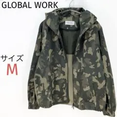 GLOBAL WORK グローバルワークパーカー マウンテンパーカー 迷彩柄