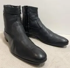 美品　希少　ポールスミスサイドゴアブーツ　ミドル丈　ブラック　7 美品 希少 ポールスミスサイドゴアブーツ ミドル丈 ブラック 7