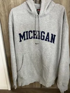 00sNIKEナイキチームタグMichiganフーディースウェット