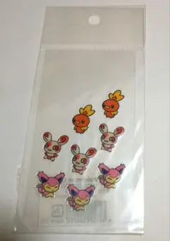 ポケドール　シール　アチャモ　パッチール　エネコ
