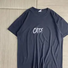 90s cats キャッツ ミュージカル Tシャツ ブラック L-XL