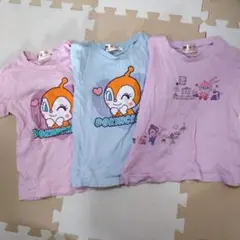 DOKINCHAN Tシャツ 3枚セット 110cm