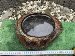 本鞍馬石つくばい(磨き仕上げ) - メルカリ
