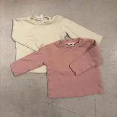 bebe♡リブニット長袖トップス２点のサムネイル
