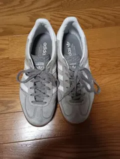 adidas Gazelle グレー スニーカー 24.5