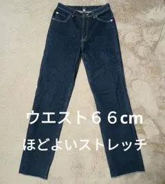 EDWIN SOMETHING ストレートデニム ダークブルー　30×32