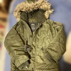 ALPHA INDUSTRIES ミリタリージャケット 110サイズ