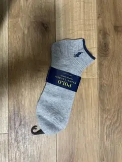 POLO RALPH LAUREN アンクルソックス グレー 25-27cmのサムネイル