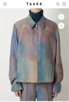 TAAKK NOISE JACQUARD BLOUSONのサムネイル