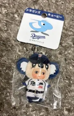 中日ドラゴンズ マスコット キーホルダー　キューピー　ドアラ