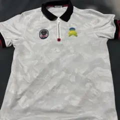 MARK & LONA ホワイトカモフラージュポロシャツ サイズ50